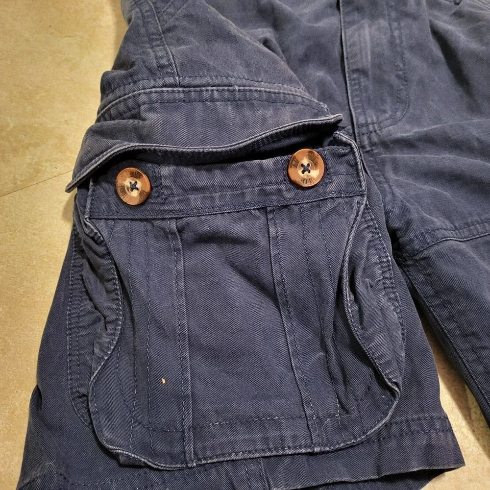 UCLA University Los Angeles California Mens Size 30 Chino‎ Navy Cotton Shorts
